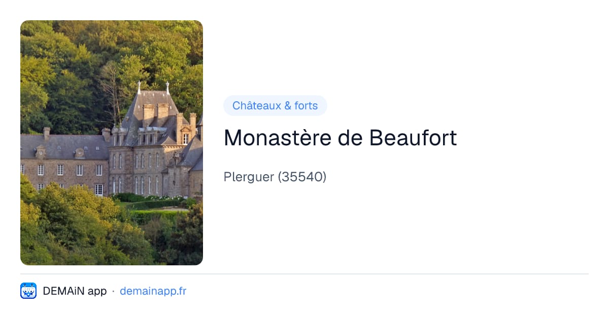 Monastère de Beaufort — Plerguer