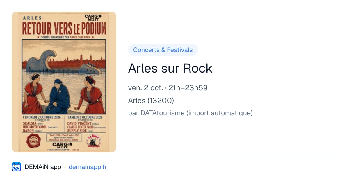 Arles sur Rock — Arles