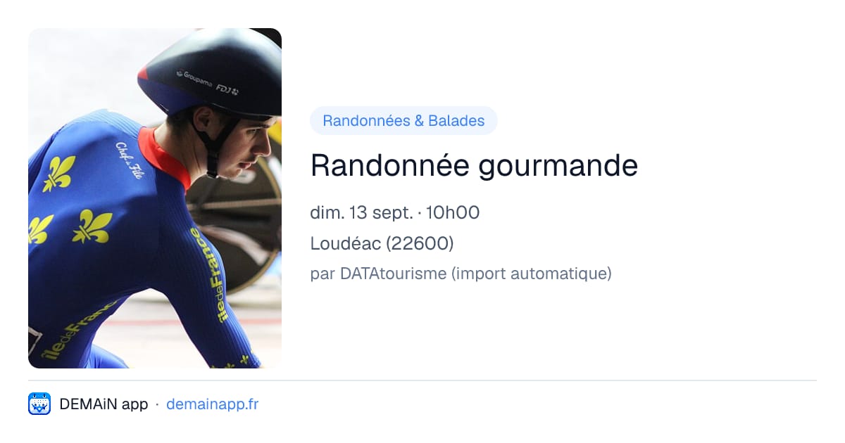 Randonnée gourmande — Loudéac