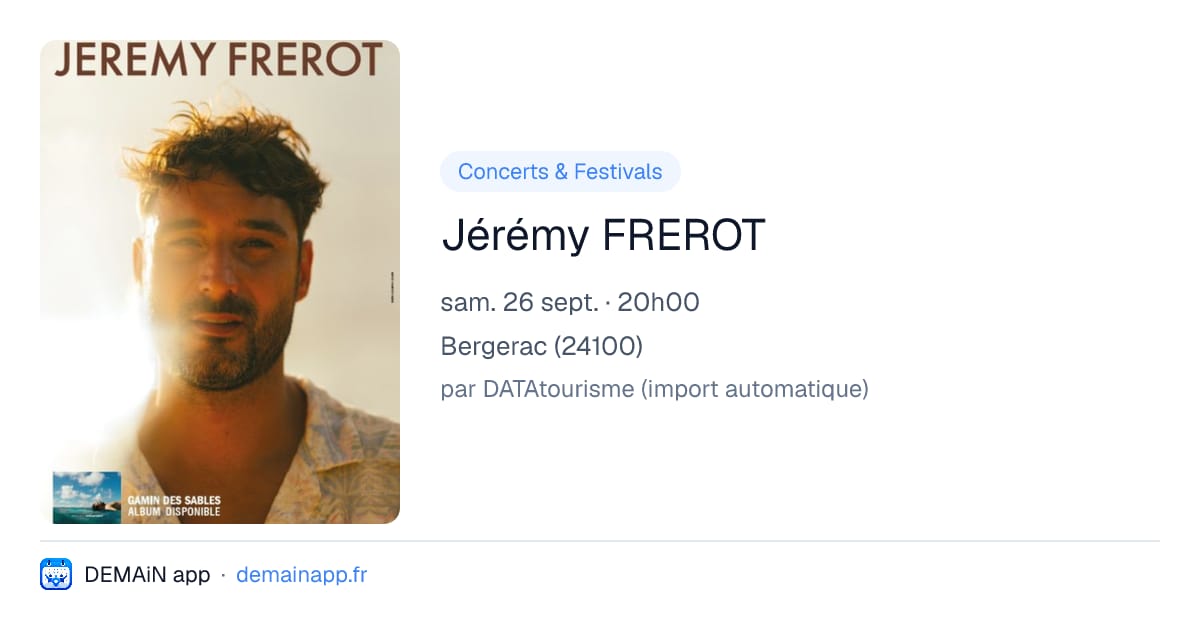 Jérémy FREROT — Bergerac