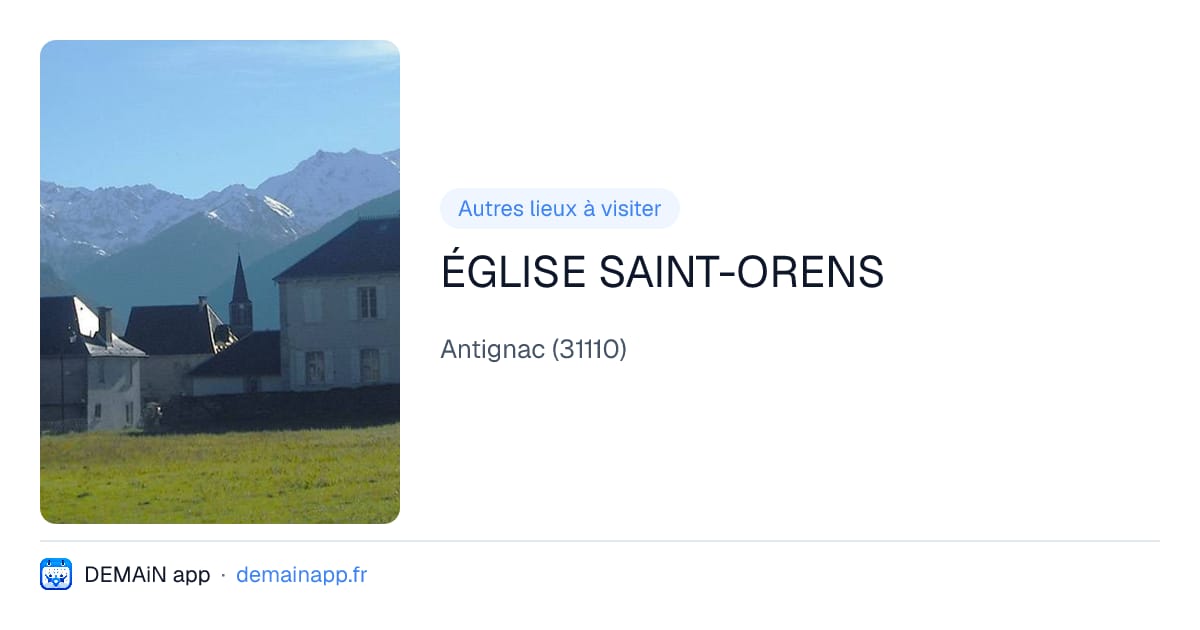 ÉGLISE SAINT-ORENS — Antignac