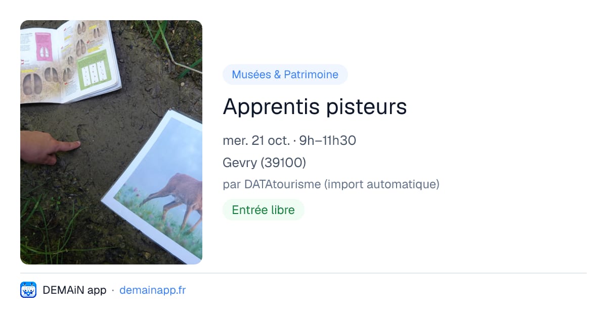 Apprentis pisteurs — Gevry