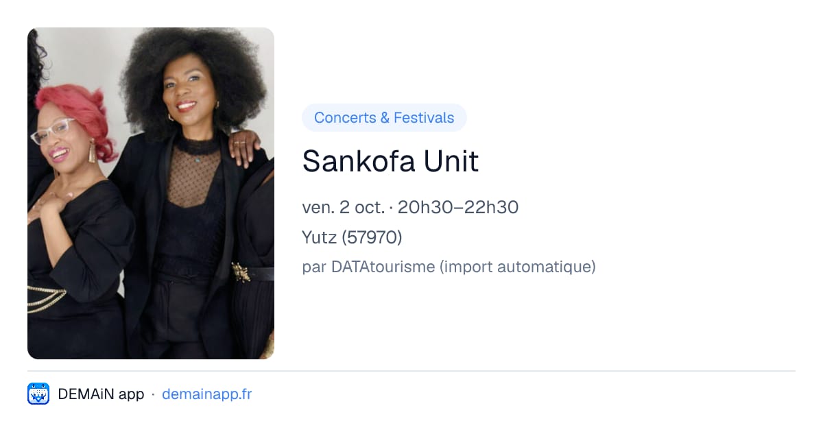 Sankofa Unit — Yutz