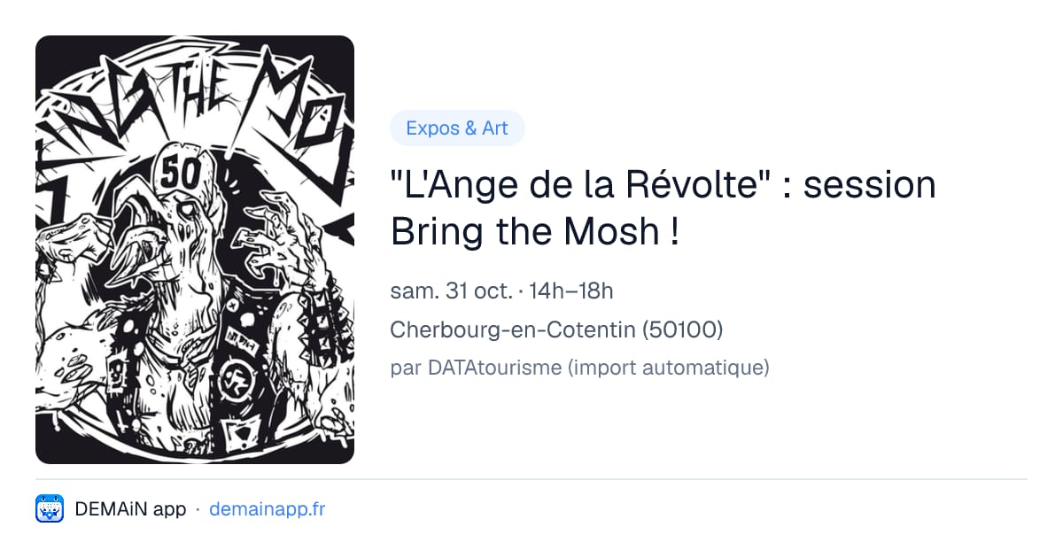 "L'Ange de la Révolte" : session Bring the Mosh ! — Cherbourg-en-Cotentin