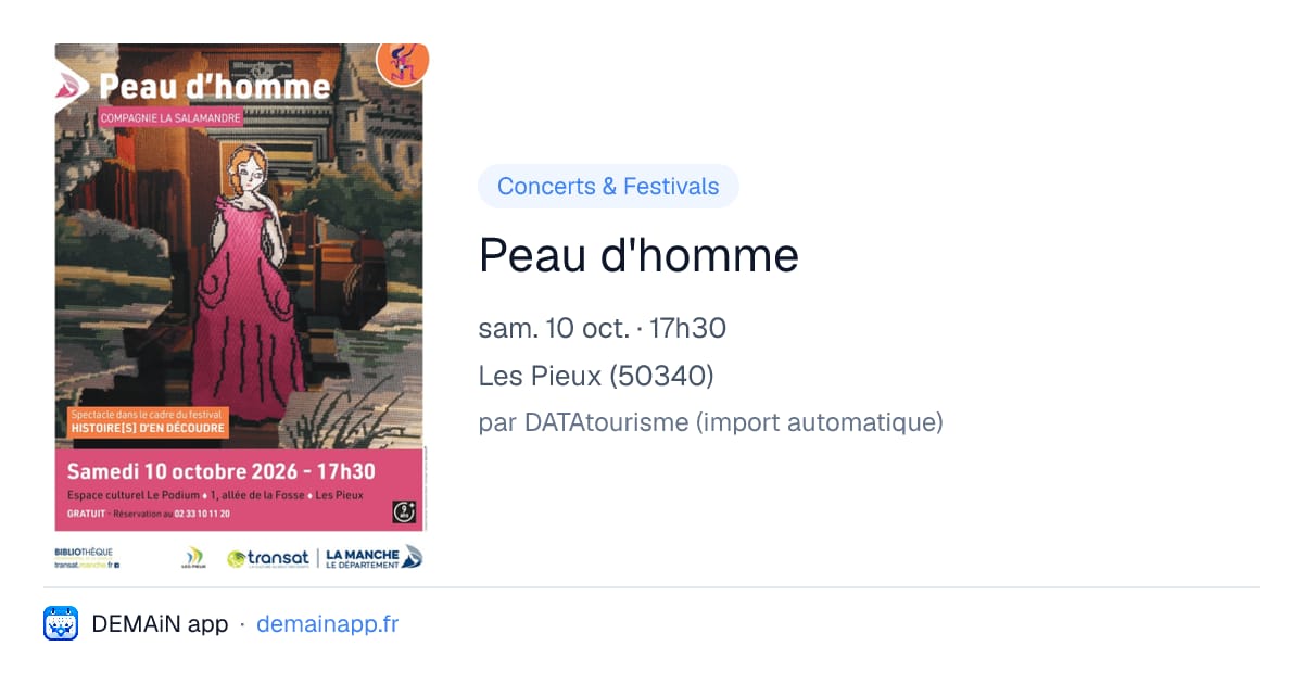 Peau d'homme — Les Pieux