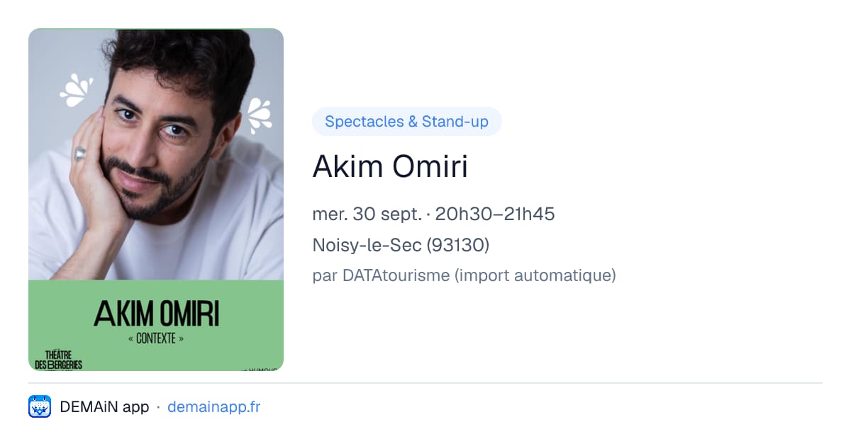 Akim Omiri — Noisy-le-Sec