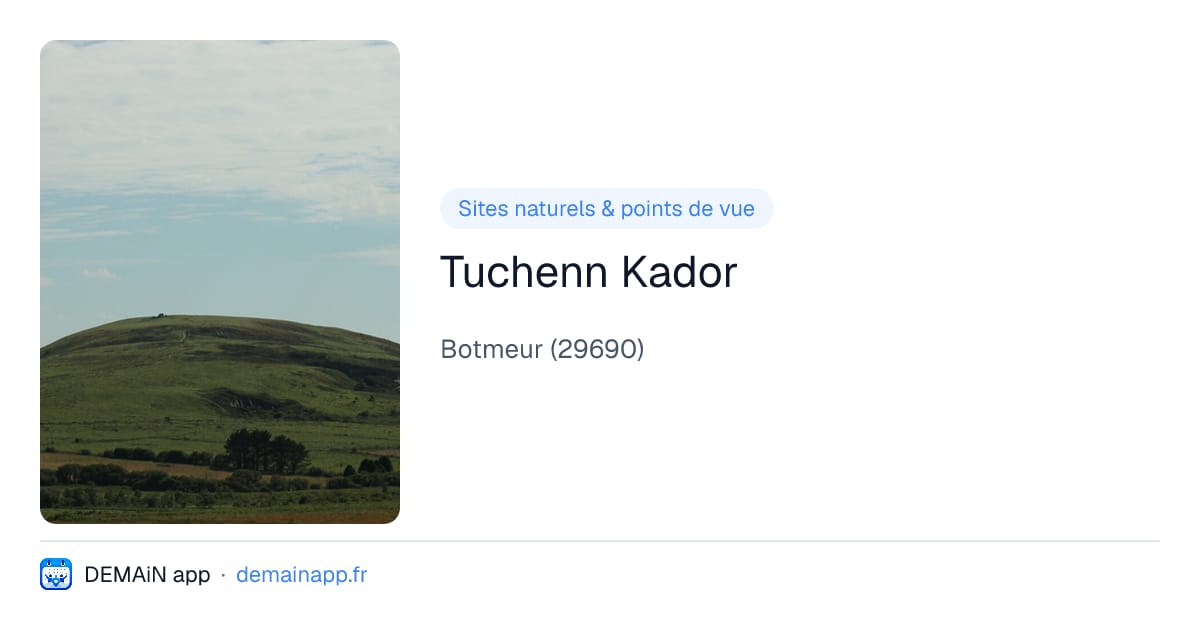 Tuchenn Kador — Botmeur