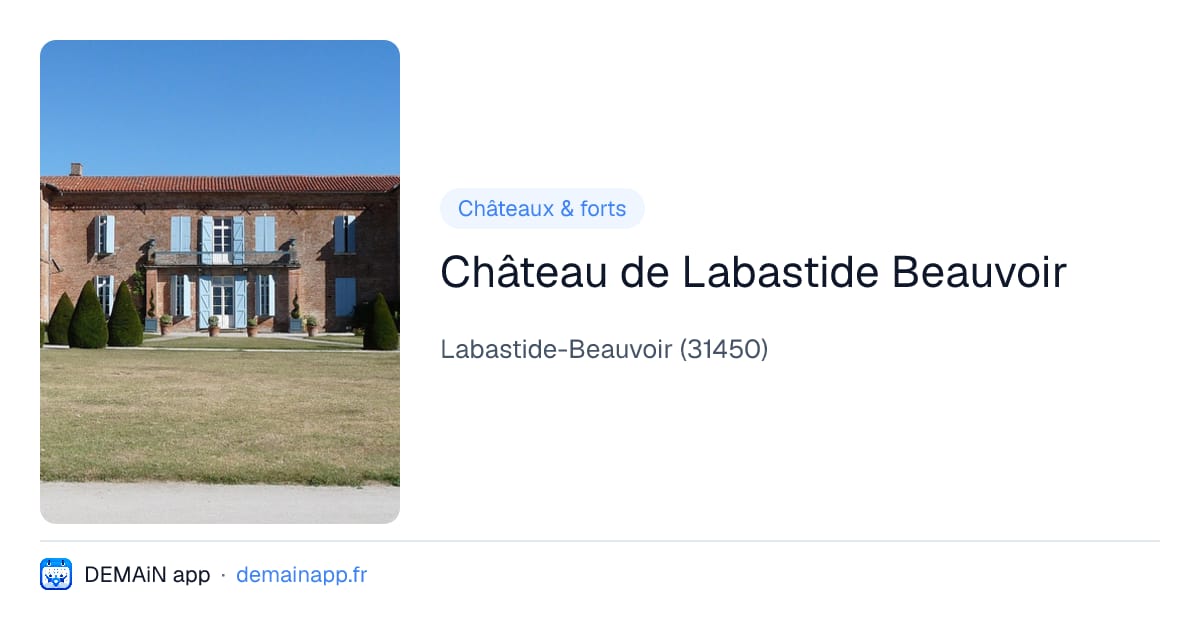 Château de Labastide Beauvoir — Labastide-Beauvoir