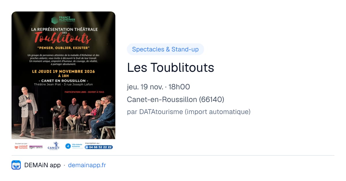 Les Toublitouts — Canet-en-Roussillon