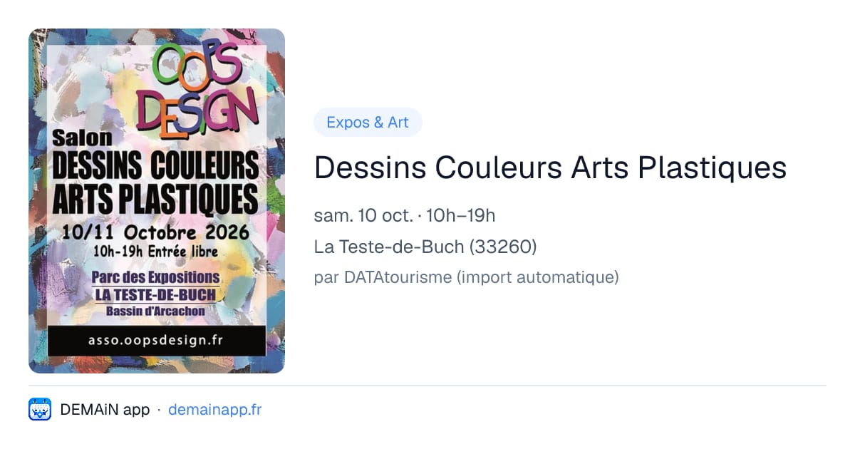 Dessins Couleurs Arts Plastiques — La Teste-de-Buch