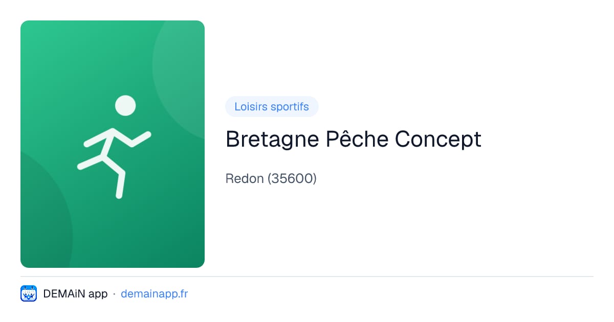 Bretagne Pêche Concept — Redon