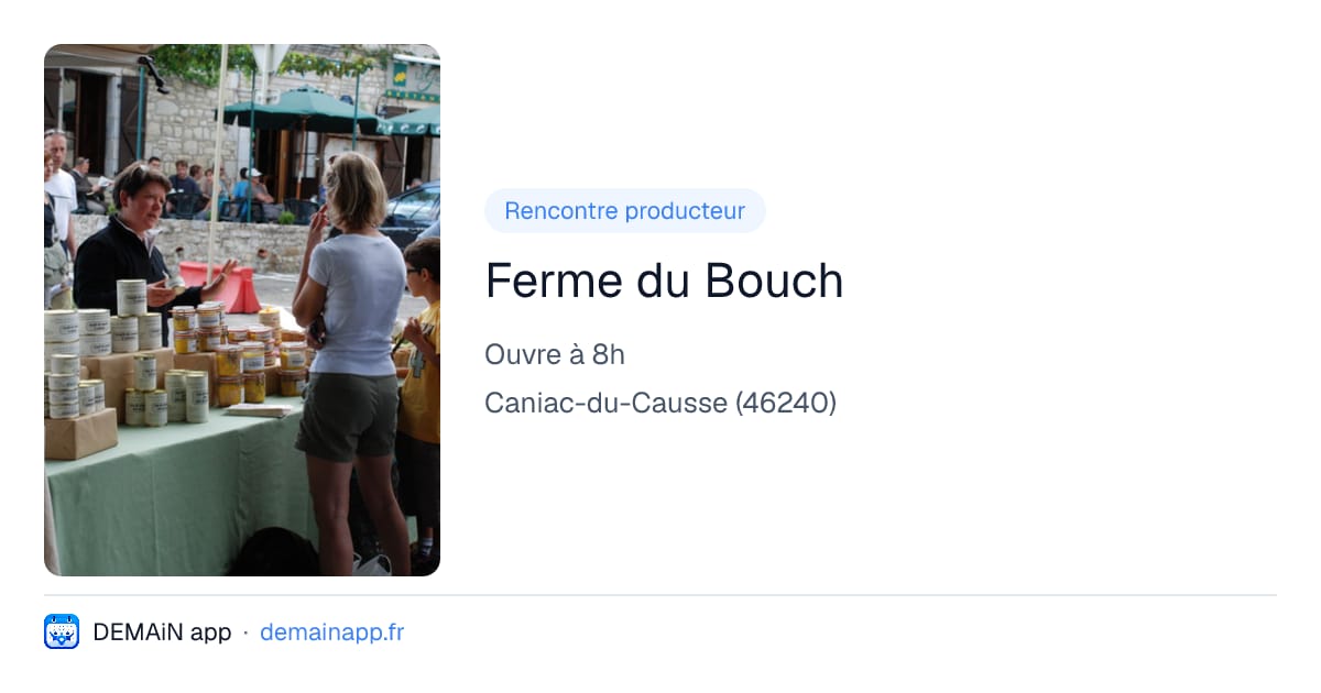 Ferme du Bouch — Caniac-du-Causse