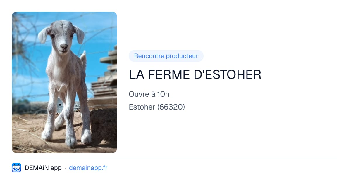 LA FERME D'ESTOHER — Estoher