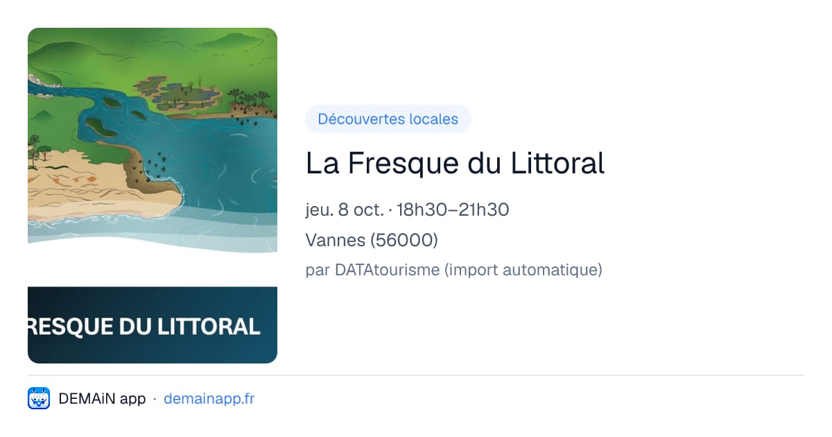 La Fresque du Littoral — Vannes