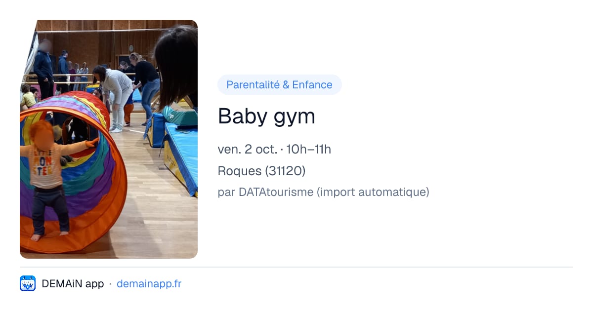 Baby gym — Roques