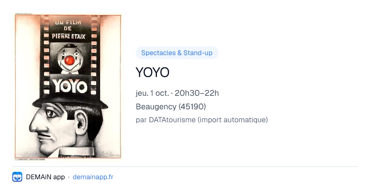 YOYO — Beaugency
