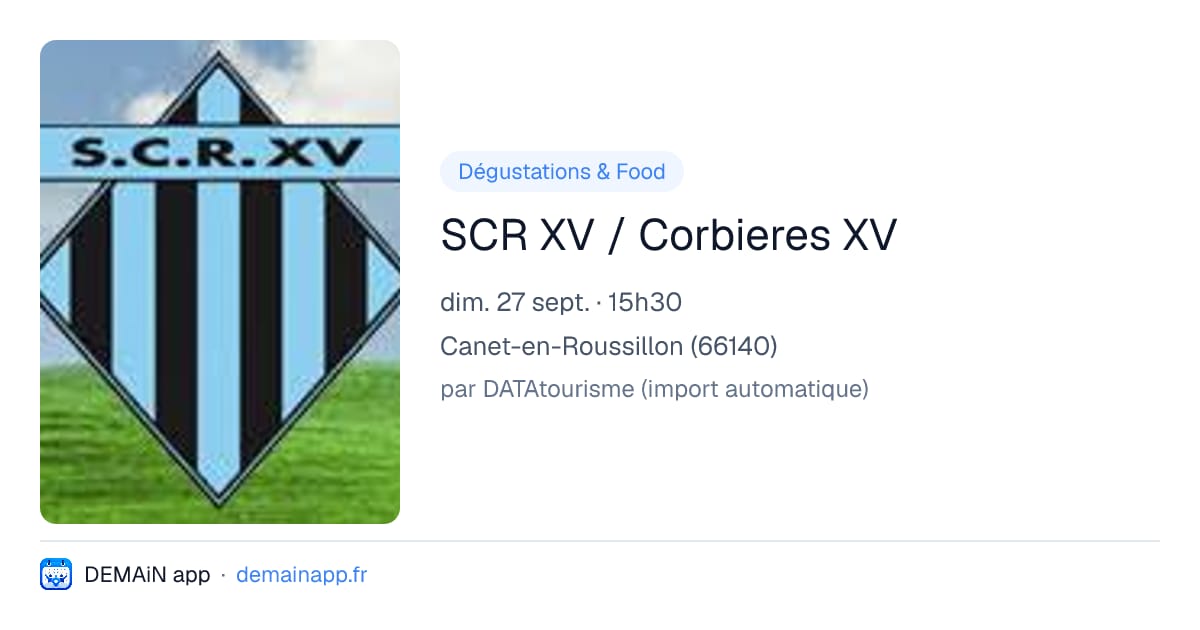SCR XV / Corbieres XV — Canet-en-Roussillon