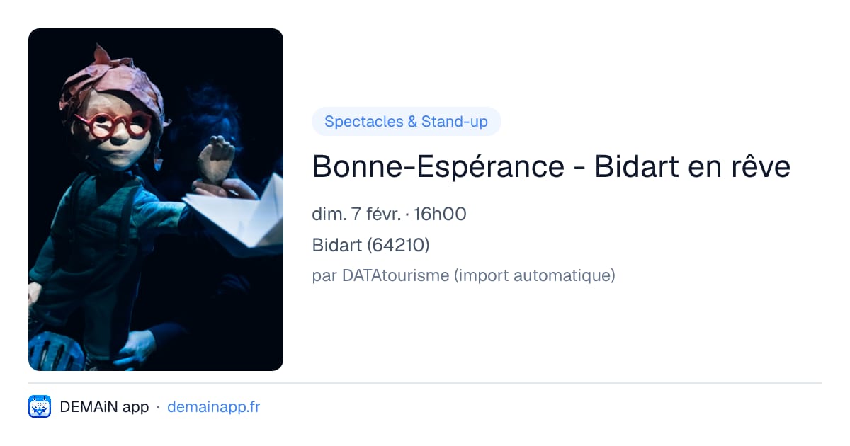 Bonne-Espérance - Bidart en rêve — Bidart
