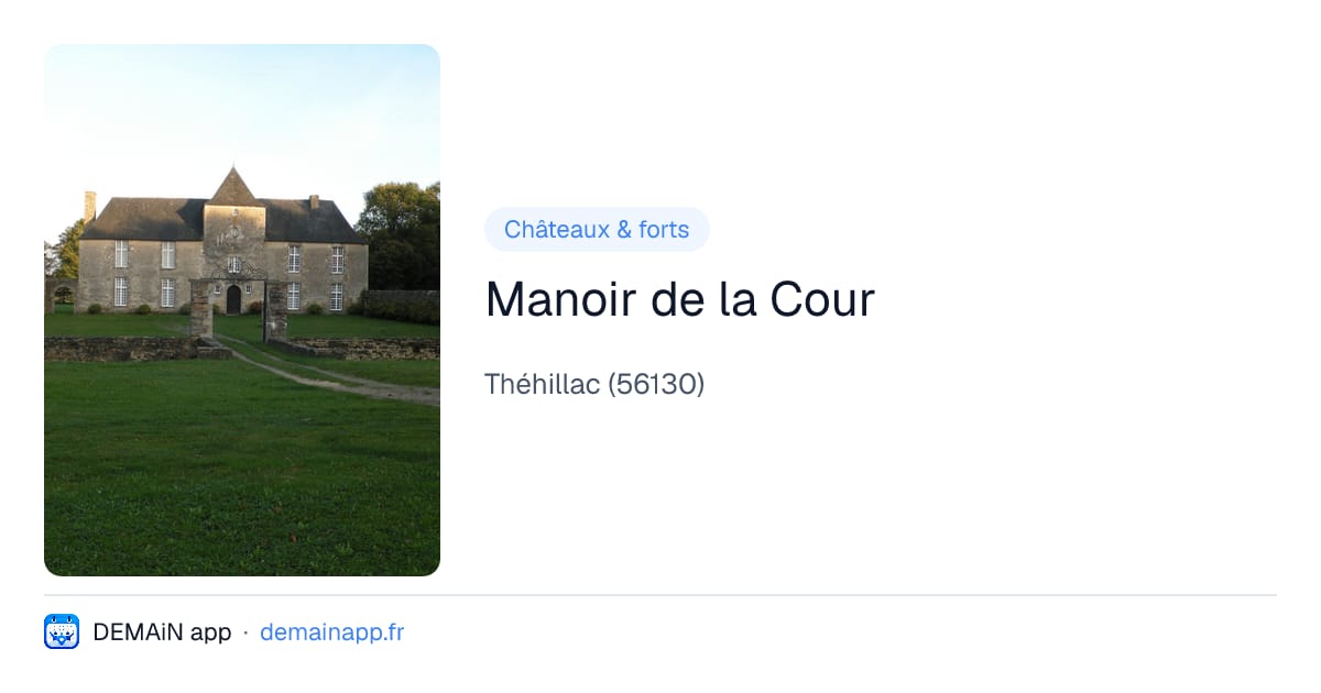 Manoir de la Cour — Théhillac
