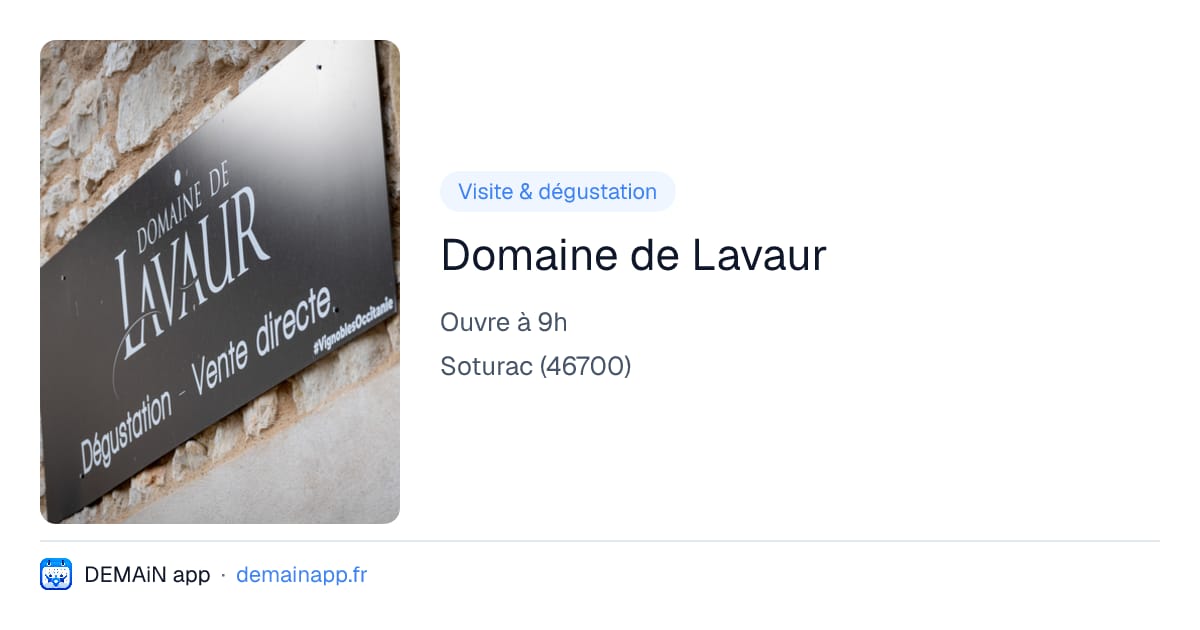 Domaine de Lavaur — Soturac