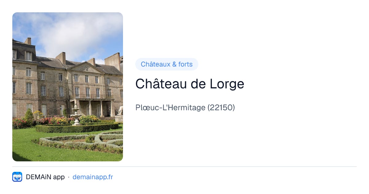 Château de Lorge — Plœuc-L'Hermitage
