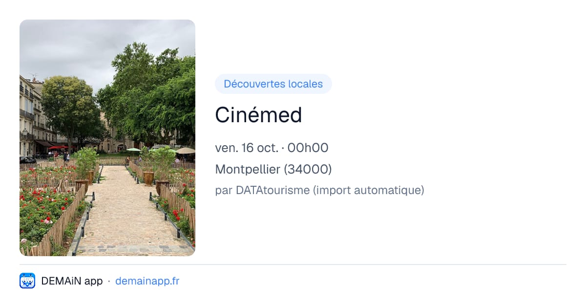 Cinémed — Montpellier