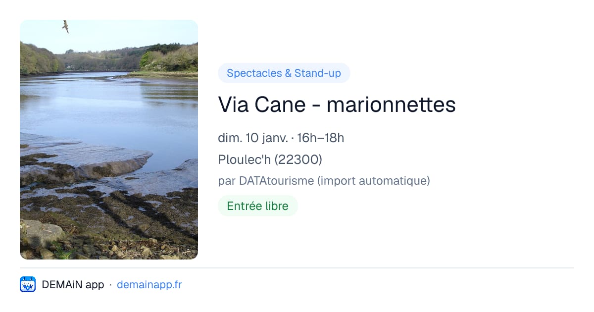 Via Cane - marionnettes — Ploulec'h