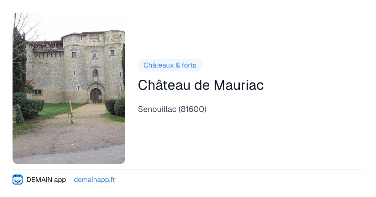 Château de Mauriac — Senouillac
