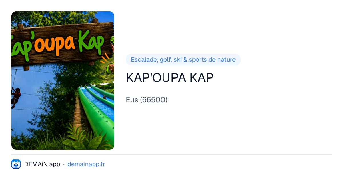 KAP'OUPA KAP — Eus