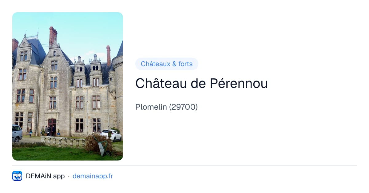 Château de Pérennou — Plomelin