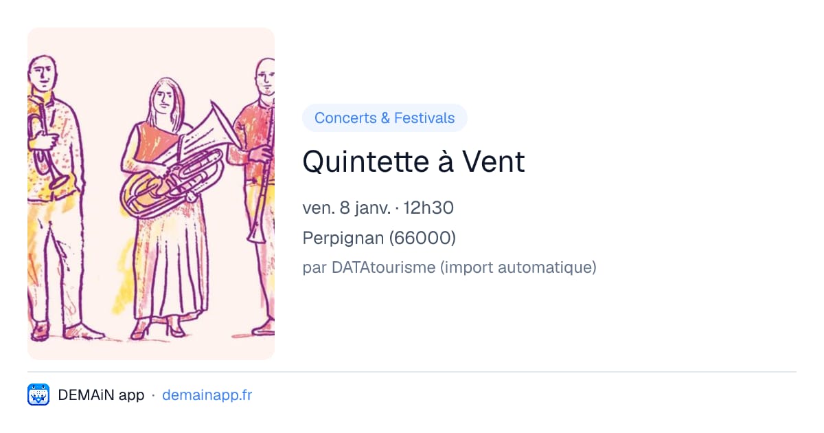 Quintette à Vent — Perpignan