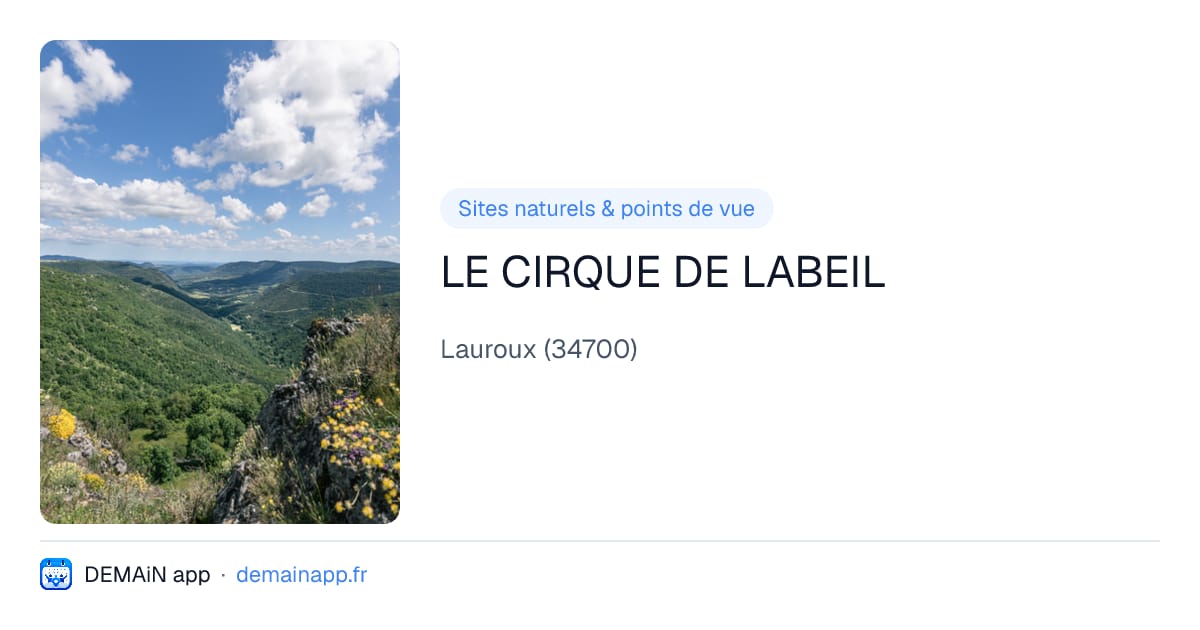 LE CIRQUE DE LABEIL — Lauroux
