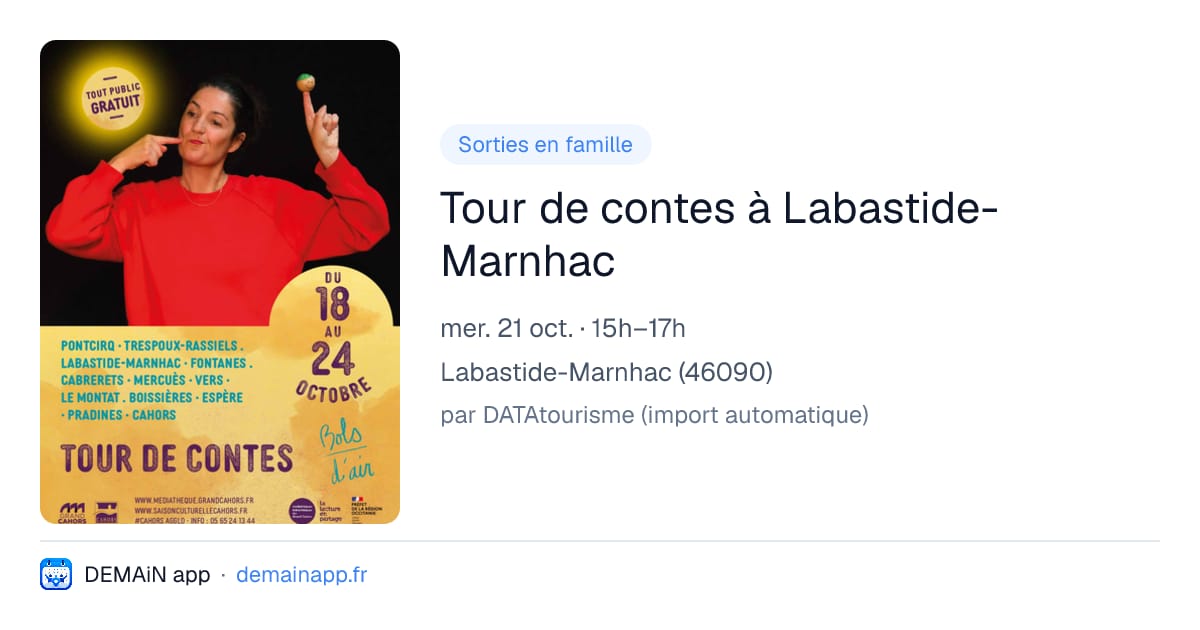 Tour de contes à Labastide-Marnhac — Labastide-Marnhac