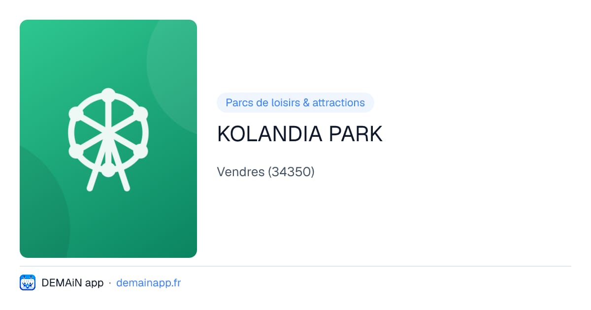 KOLANDIA PARK — Vendres