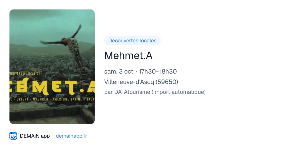 Mehmet.A — Villeneuve-d'Ascq