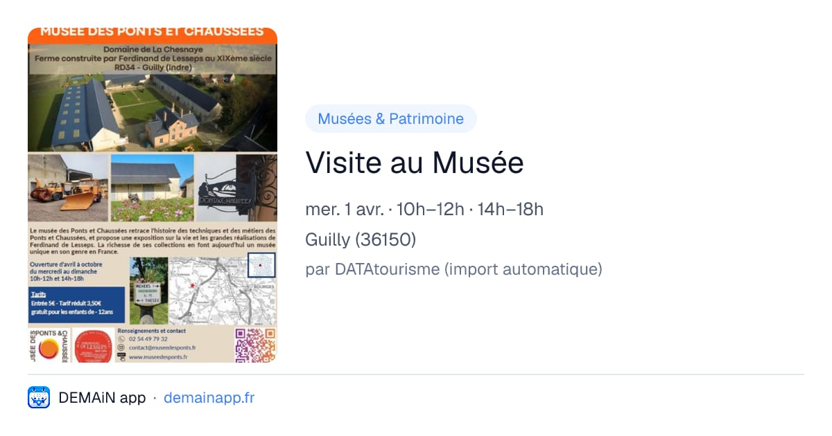 Visite au Musée — Guilly