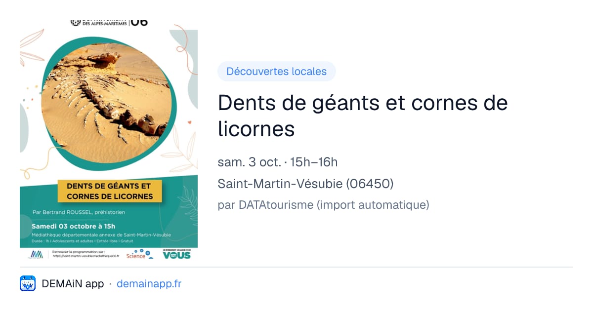 Dents de géants et cornes de licornes — Saint-Martin-Vésubie