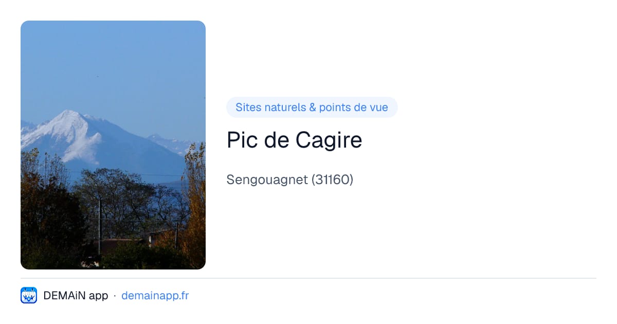 Pic de Cagire — Sengouagnet