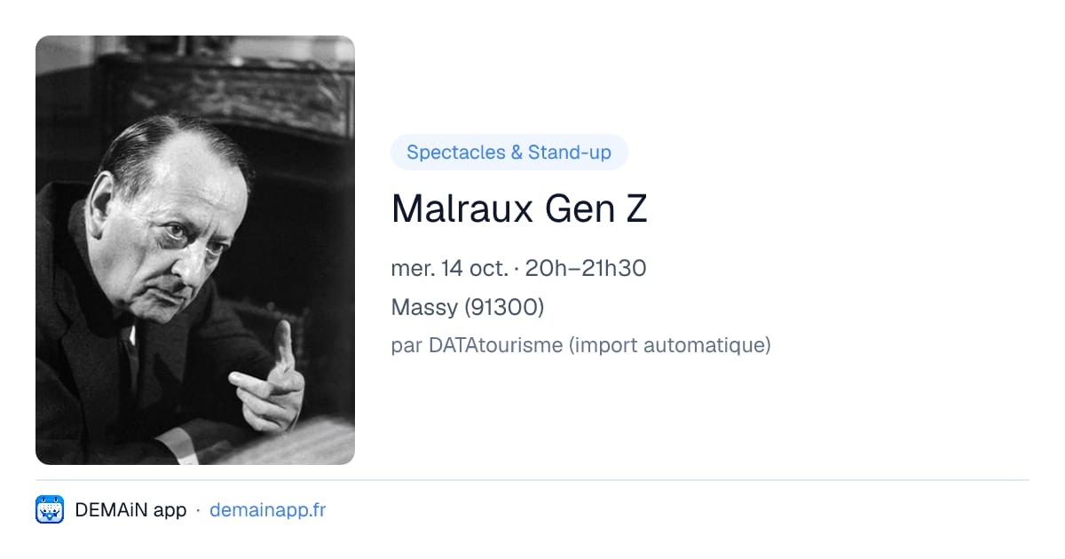 Malraux Gen Z — Massy