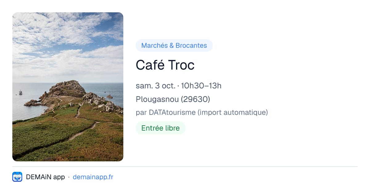 Café Troc — Plougasnou