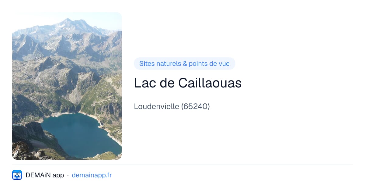 Lac de Caillaouas — Loudenvielle