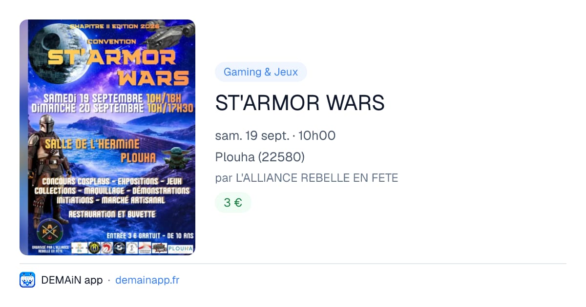 ST'ARMOR WARS — Plouha