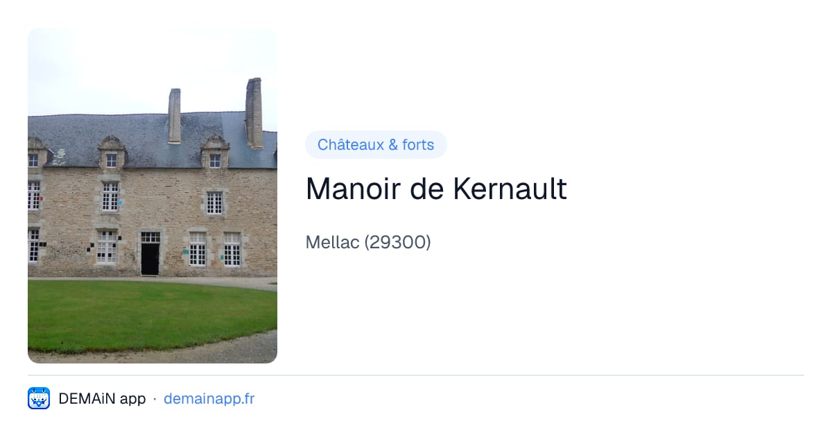 Manoir de Kernault — Mellac
