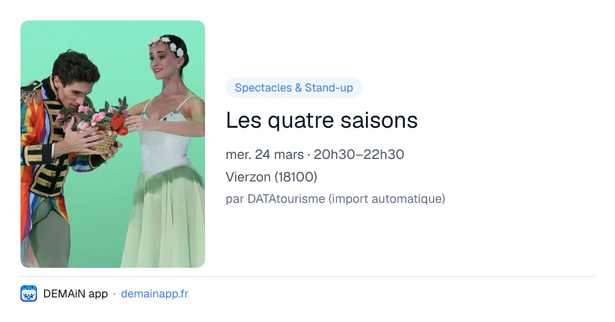 Les quatre saisons — Vierzon