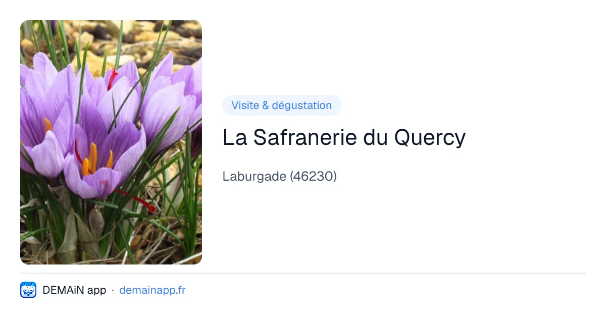 La Safranerie du Quercy — Laburgade
