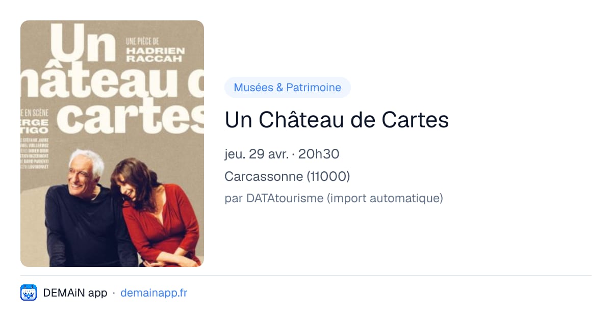 Un Château de Cartes — Carcassonne