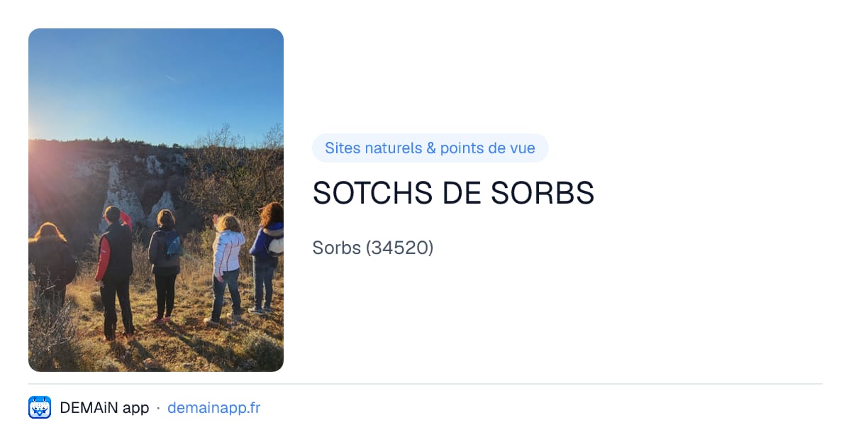 SOTCHS DE SORBS — Sorbs