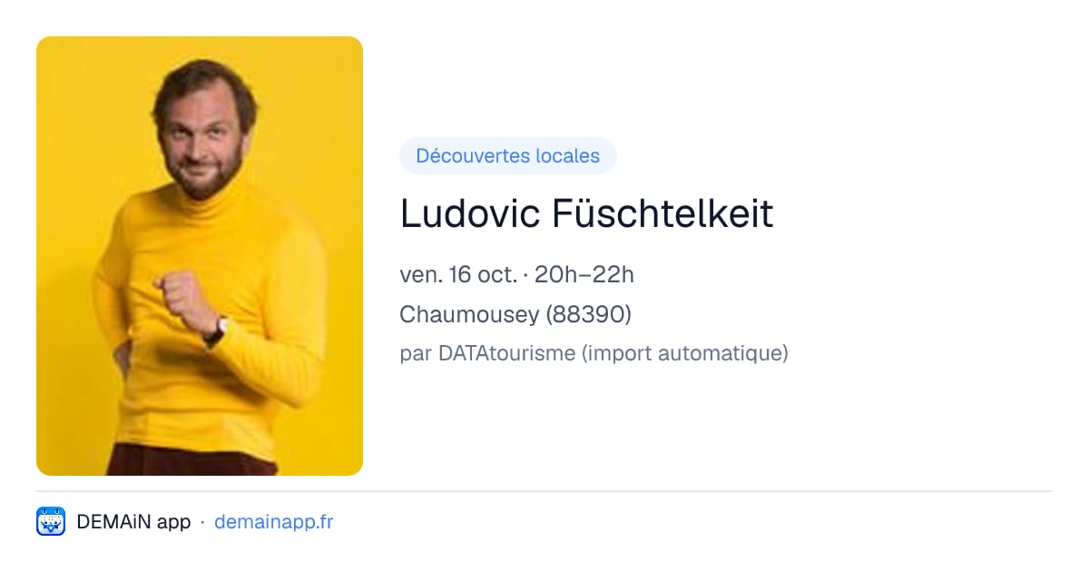 Ludovic Füschtelkeit — Chaumousey