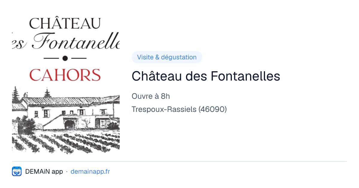 Château des Fontanelles — Trespoux-Rassiels