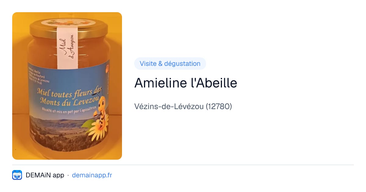 Amieline l'Abeille — Vézins-de-Lévézou